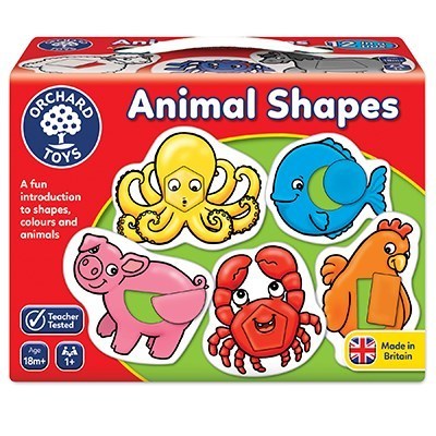 *Orchard Animal Shapes Large animal shapes box close up