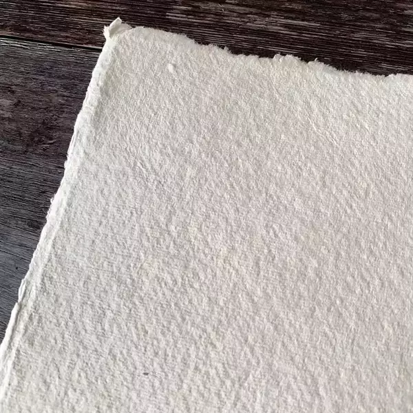 Natural Paper Co Khadi Paper A3 Off White 210gsm Recycled Cotton x1 Large a3 khadi