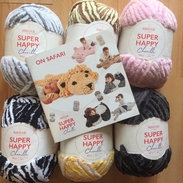 Sirdar Super Happy Chenille - Super Chunky Large 589d7f1a 5164 4ded 9832 c361d200505e