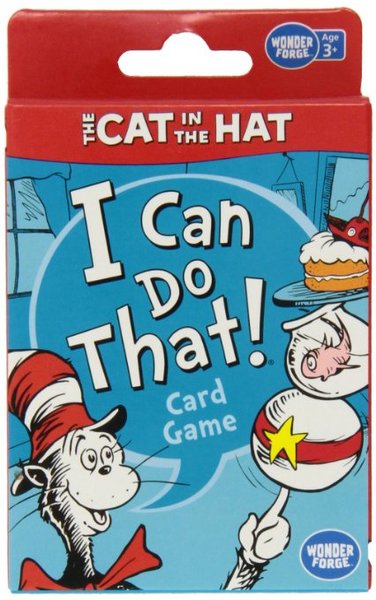 I Can Do That! Dr Seuss Card Game Large pl dr suess card
