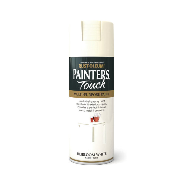 Rust-oleum Painters Touch Heirloom White (Satin) 400ml Large heirloom white