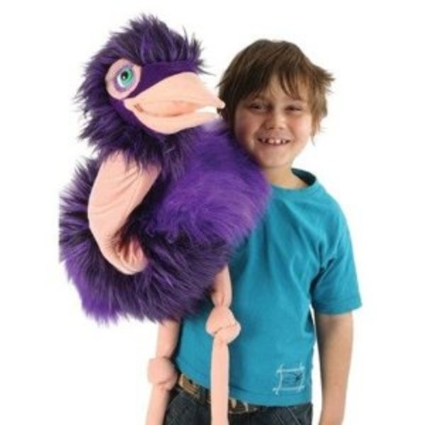 Ostrich Large puppet company giant bird ostrich
