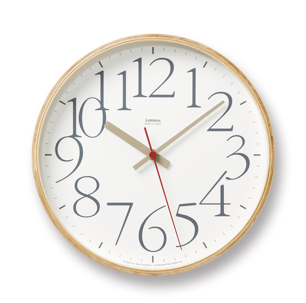 Ay Clock - Large Large lc04 11ay l white blinkfalmouth