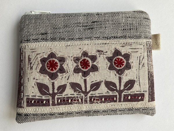Louise Nichols - Purse Flowers Large ln flowers purse