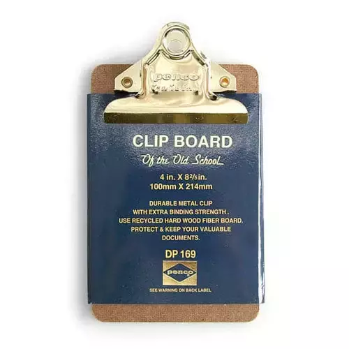 HT Penco Clip Board 100 x 214mm Gold (XS) DP169 Large item dp169 m 01 dl 1