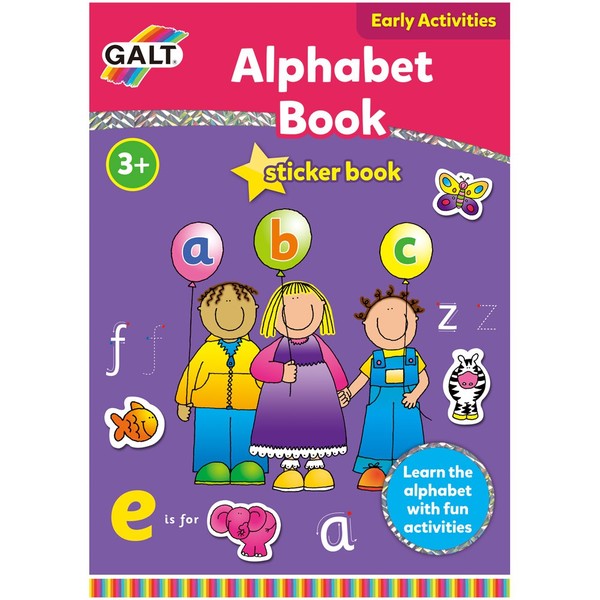 Galt Alphabet Book Large fun junction toy shop crieff perth perthshire scotland galt activity book stickers letters literacy litteracy alphabet
