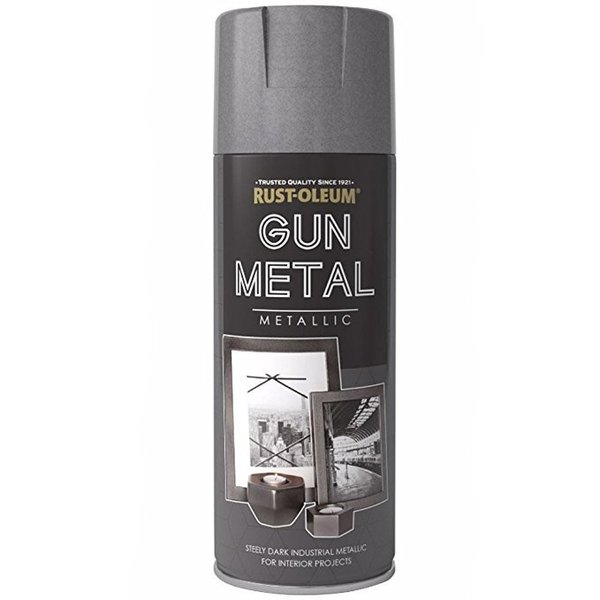 Rustoleum Metallic Gun Metal 400ml Large 653c7608 cf7d 419a bc13 72e42827021a