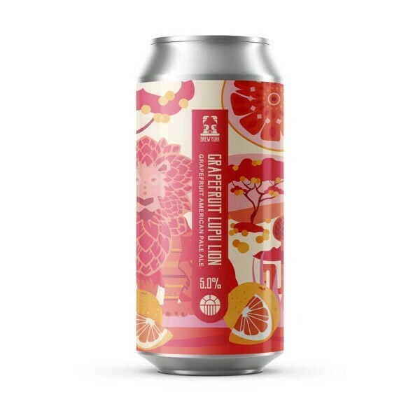 Brew York Grapefruit Lupu Lion Large lupu