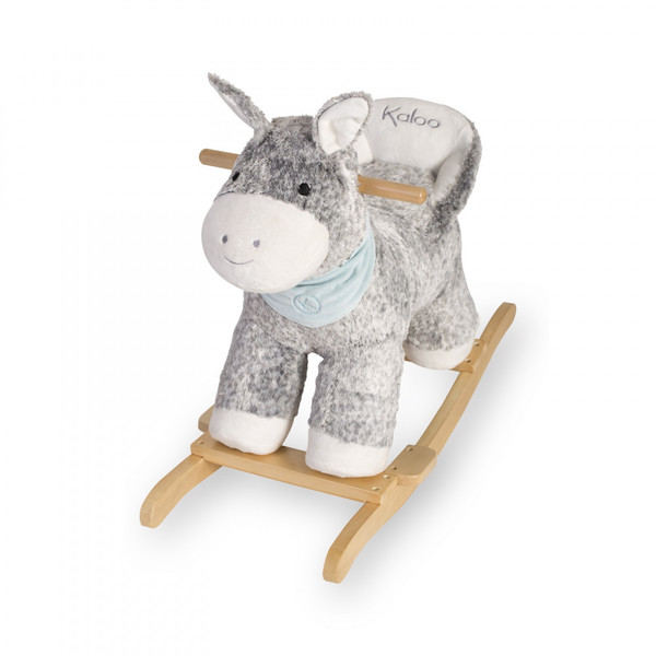 Les Amis Régliss Rocking Donkey Large kaloo fun junction toy shop perth crieff perthshire scotland les amis r gliss rocking ride on donkey soft toy teddy cuddly 4895029631498