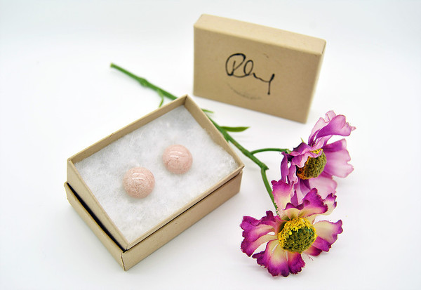 Ceramics Earrings Large 2163 Rachel Leary (A) Large 2163