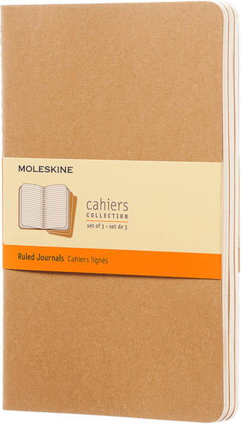 Large cahier l ruled kraft