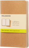 Small cahier pocket plain kraft