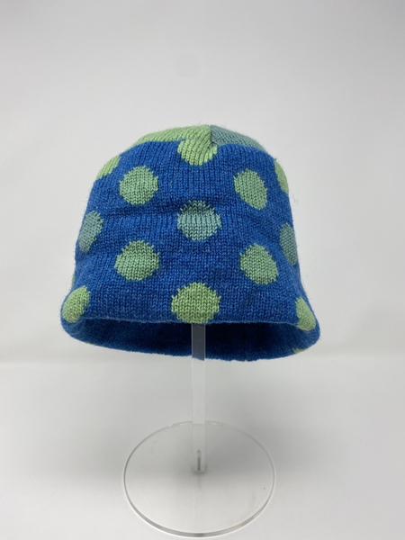 Bfa256 Blue and light green spotty Hat Large 0a9badd0 d4b3 4910 9bae 6842c6a9cad7