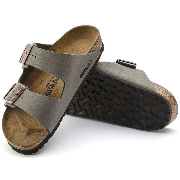 Arizona Birkenstock in Stone Large 151213 sole