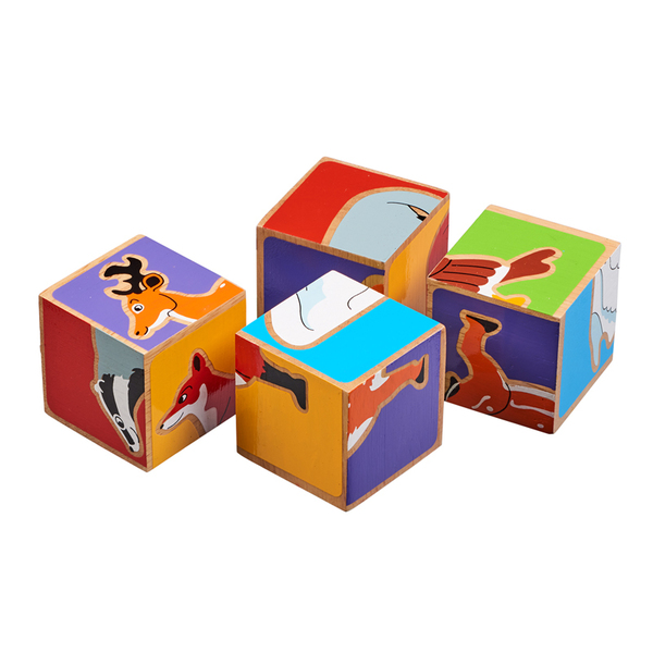 Lanka Kade Wooden Countryside Animals Large countryside block puzzle british wildlife puzzle lanka kade fair trade toy toys wooden wood natural fun junction toy shop stop store crieff perth perthshire scotland 2