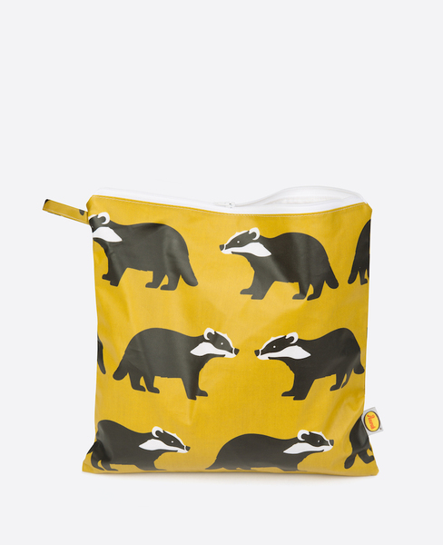 Kissing Badgers Toiletry Bag Large anorak kissing badgers large toiletry bag front