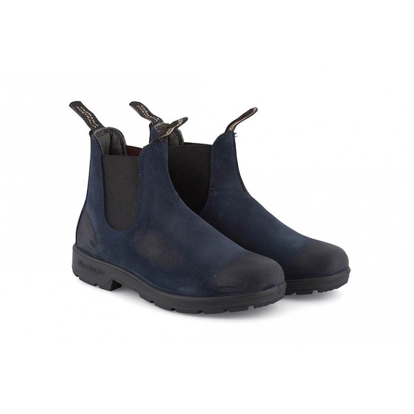 Indigo Suede 1462 Blundstone Boots Large blundstone blu1462 400uk indigo unisex