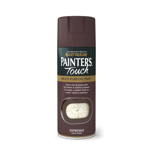 Rust-oleum Painters Touch Espresso (Satin) 400ml Large espresso