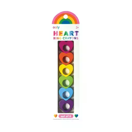 Large crayon heart