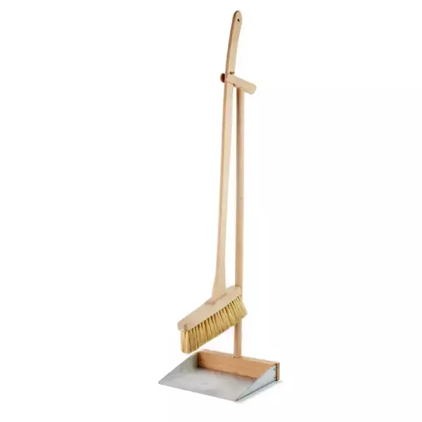 Large dustpan brush stand
