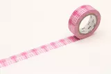 Small mt washi masking tape check light pink mt01d420z 2 copy copy