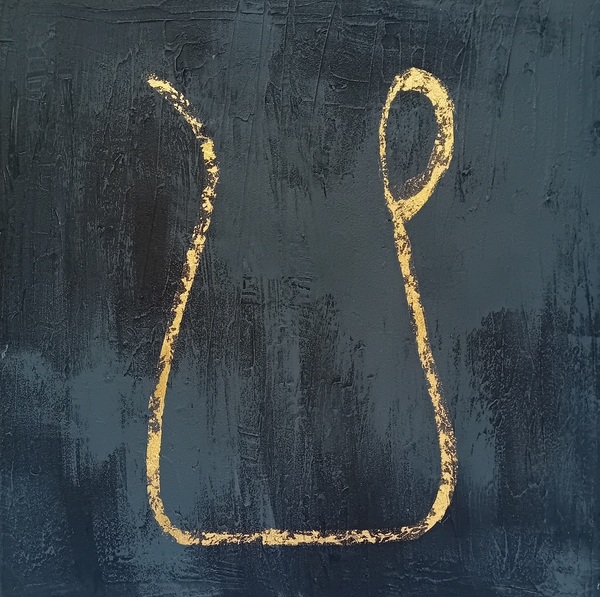 JMo1 Jennifer Monds - The air we share Large the air we share 50cm x 50cmk monds 2024