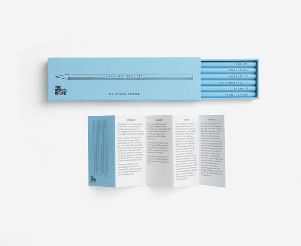The Visual Arts: Keyword Pencil Set Large visual arts keyword pencil set 1