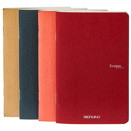 Fabriano Pad Ecoqua Stitched 9x14cm Light Mix Plain 32sh 90gsm x 4 Large light mix
