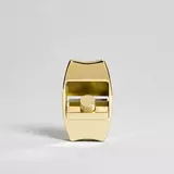 Small makers cabinet hovel pencil plane brass adjustable sharpener front