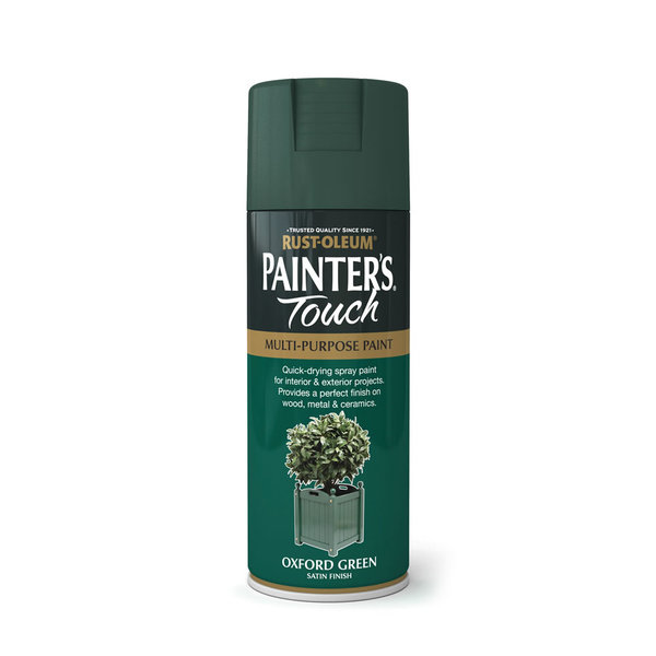 Rust-oleum Painters Touch Oxford Green (Satin) 400ml Large oxford green