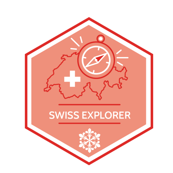 Swiss Explorer Award Large swiss explorer award