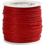 Small waxed cord red