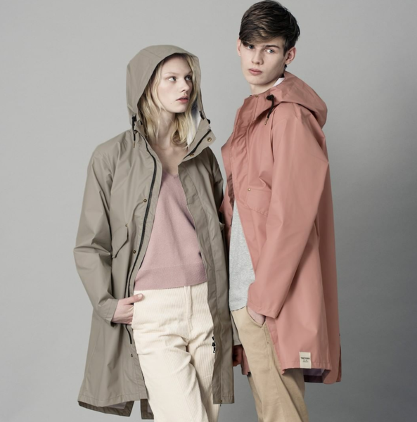 Vintage Khaki Recycled Parka Large tretorn khaki vintage