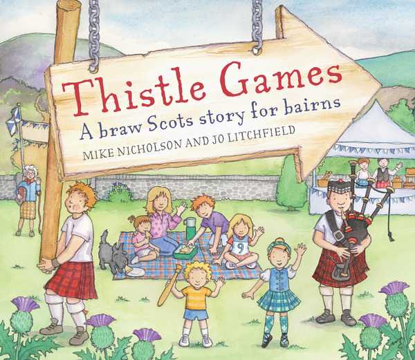 Thistle Games by Mike Nicholson Large thistle games