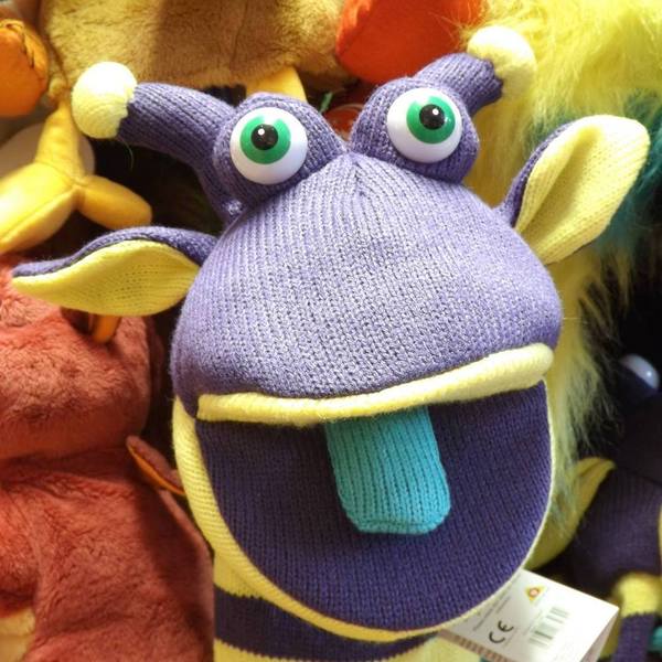 Sockette Rupert Large rupert sockette long sleeve puppet alien monster