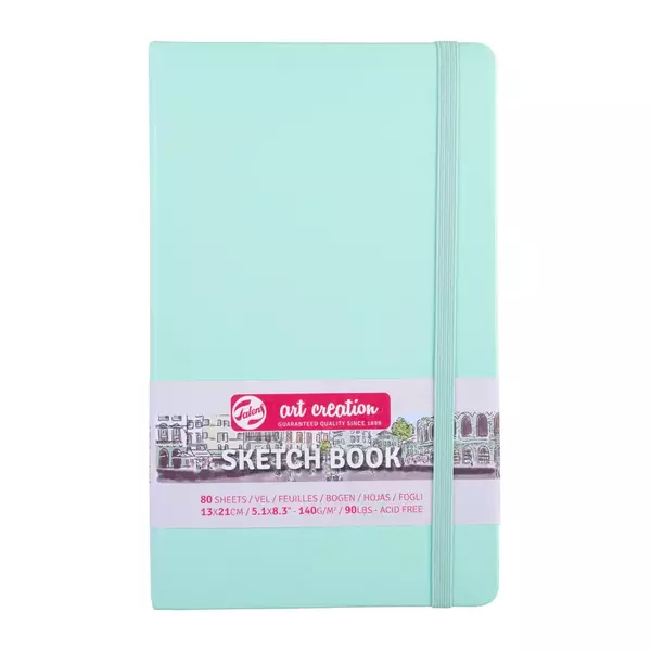 Talens Pad Art Creation Fresh Mint 13x21cm 140gsm 80sh Large mint 13x21 8712079466947