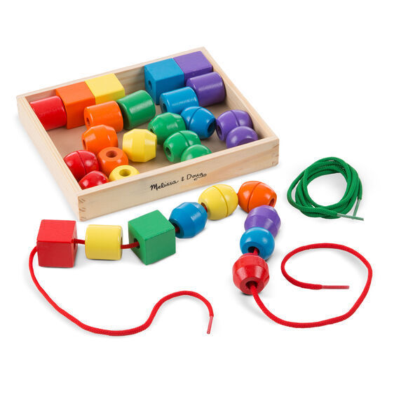 Primary Lacing Beads Large lacing beads