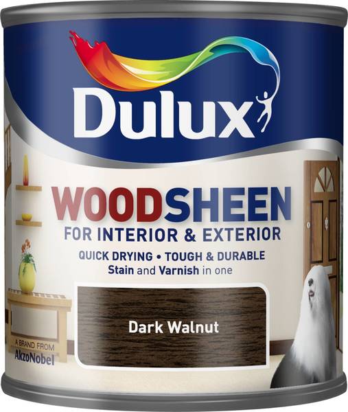 Dulux Woodsheen Dark Walnut 250ml Large dulux woodsheen dark walnut 250ml.txt
