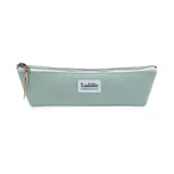 Small luddite sage green pencil case front