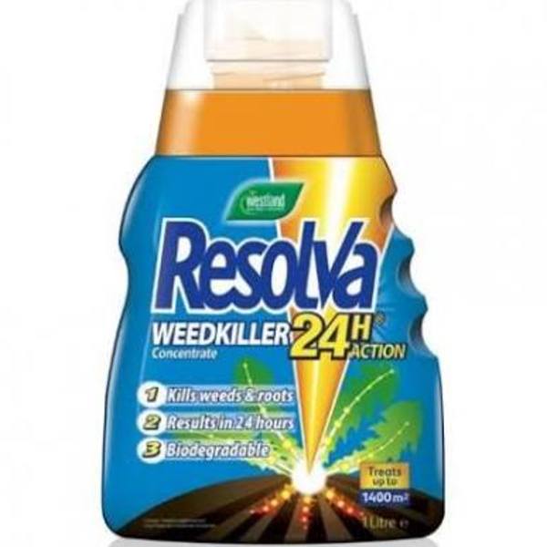 Resolva Weedkiller Concentrate 250ml Large resolvaweed1litreconc